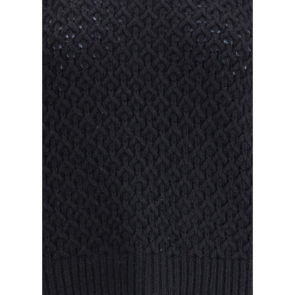 Woven knit Sweater