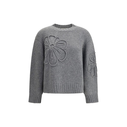 Embroidered flower Sweater