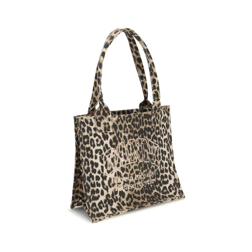 Leopard Print Tote Bag