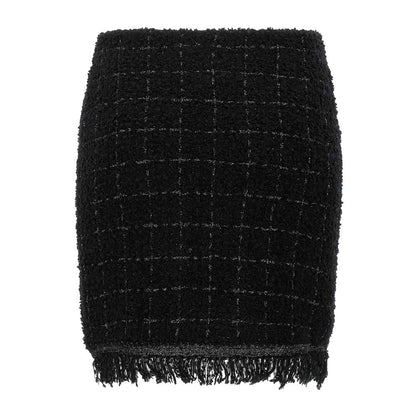 Black Polyester Skirt