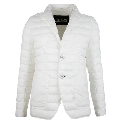 White Polyamide Jacket