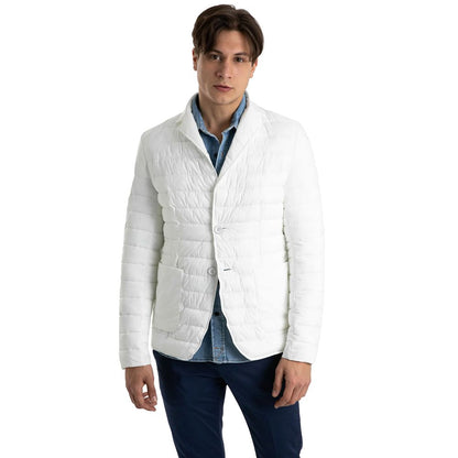 White Polyamide Jacket