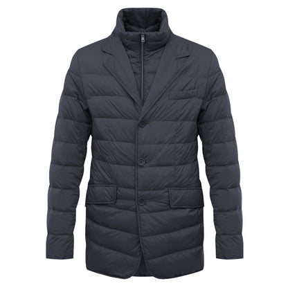 Blue Polyamide Jacket