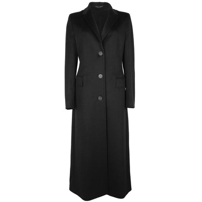 Black Wool Jackets & Coat