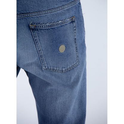 Blue Cotton Men Jeans