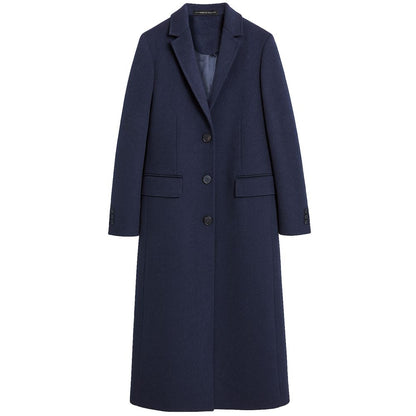 Blue Wool Jackets & Coat
