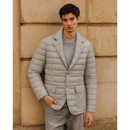 Gray Polyamide Jacket