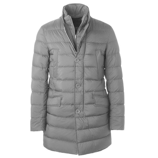Gray Polyamide Jacket