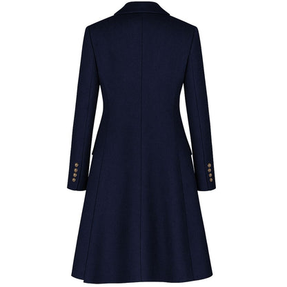 Blue Wool Jackets & Coat
