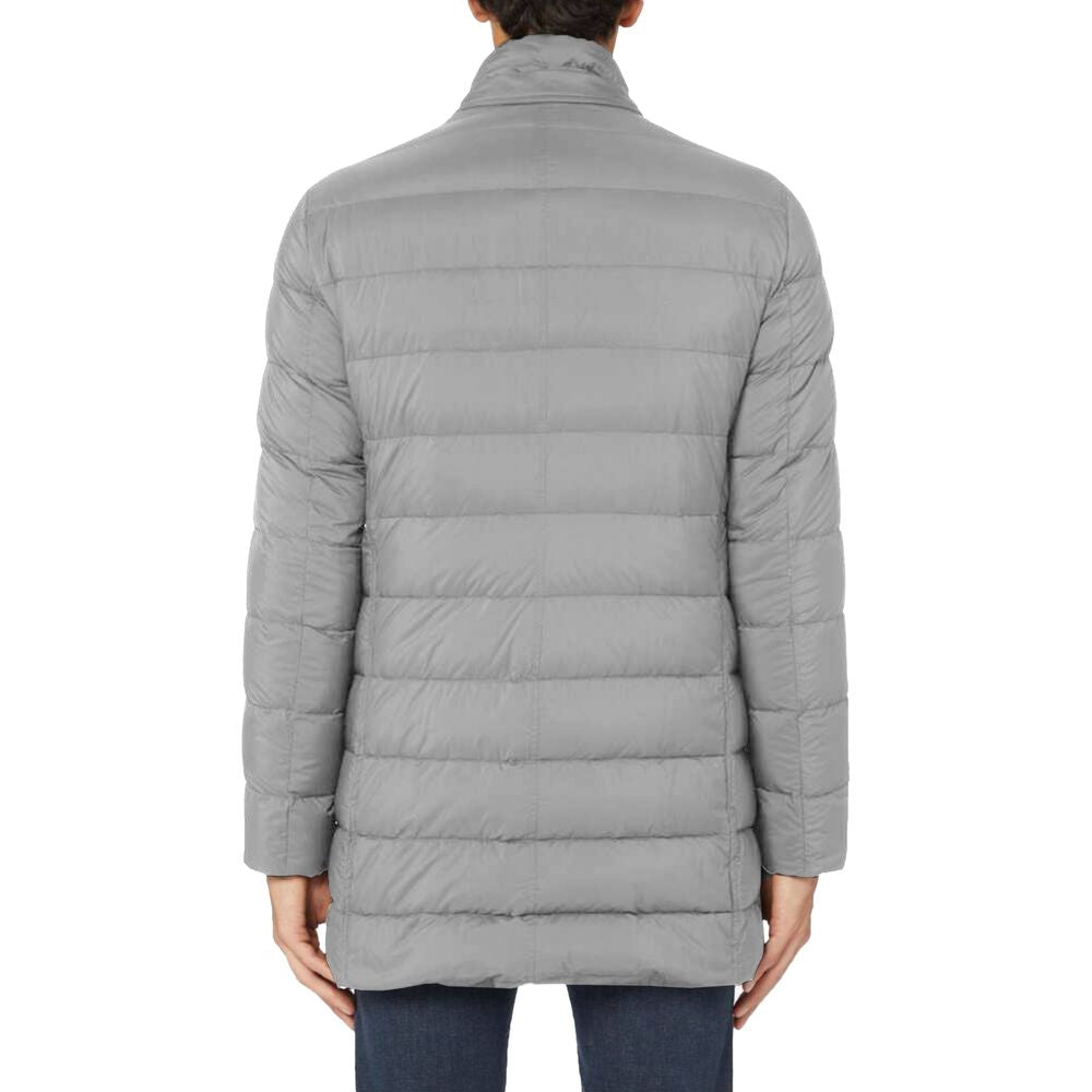 Gray Polyamide Jacket