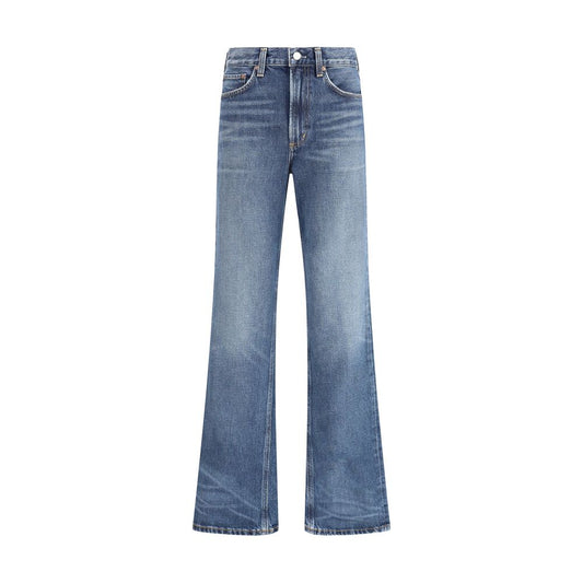 Kick Boot Jeans stencil color mid rise