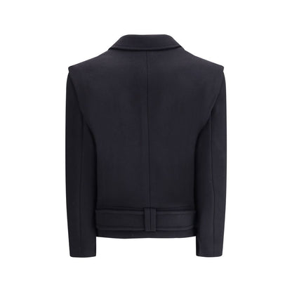 Wool Double-breasted Coat
