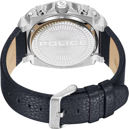 Blue Leather Watch