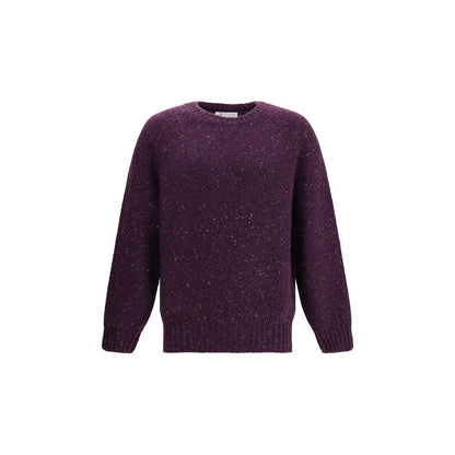 Purple Cashmere Sweatshirt