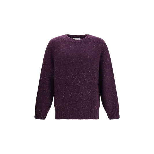 Purple Cashmere Sweatshirt