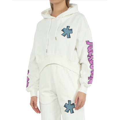 White Cotton Women Sweater