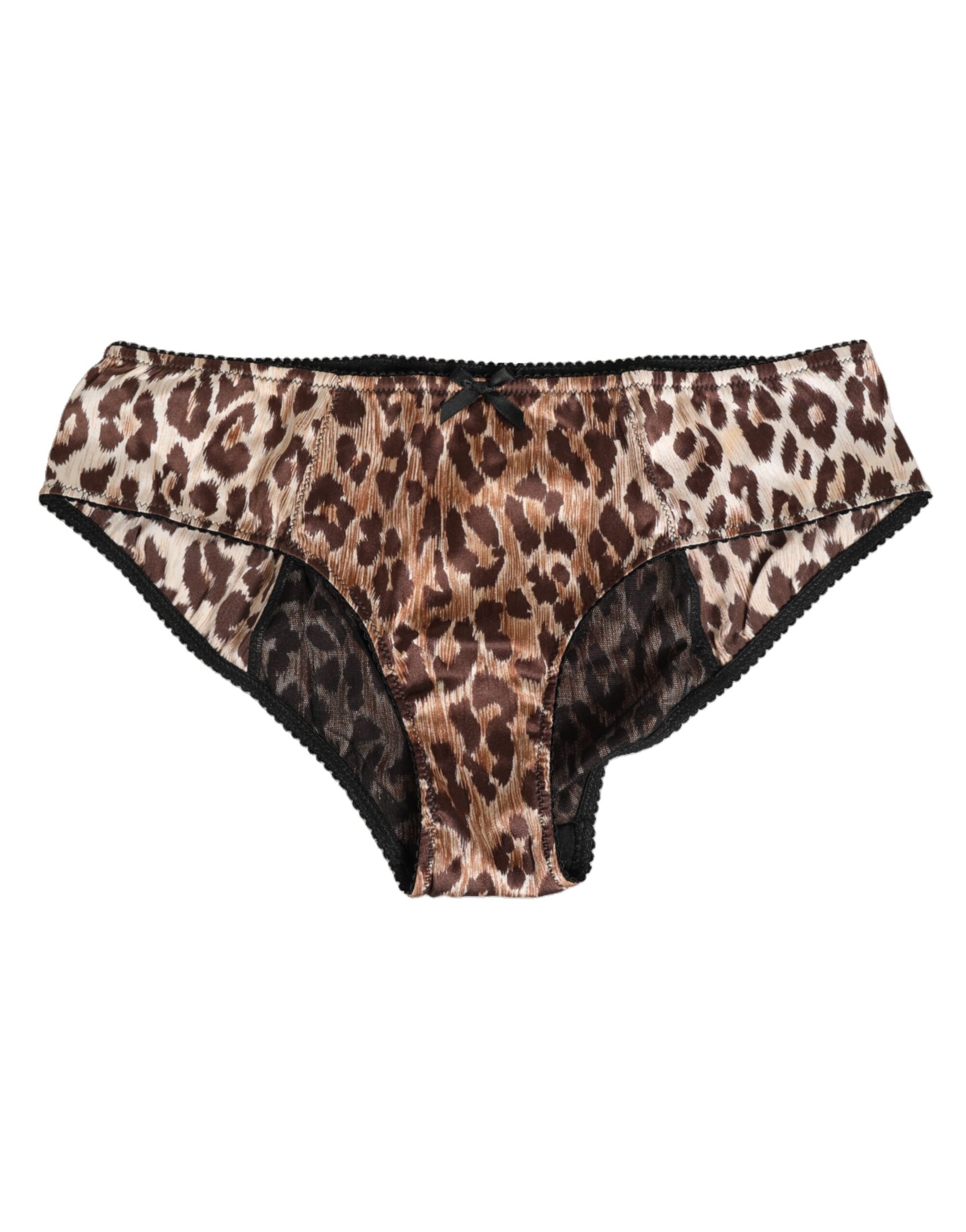 Multicolor Leopard Print Girdle Panty Underwear