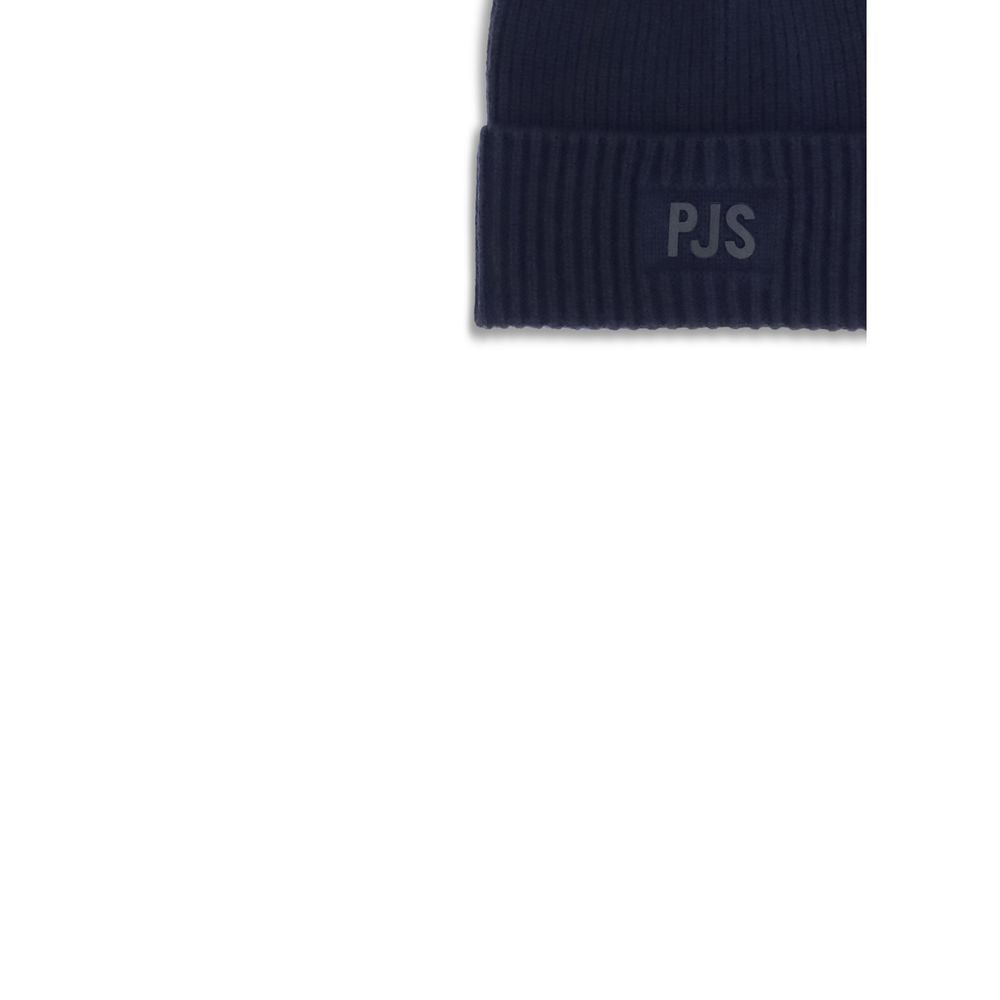 Blue Wool Beanie