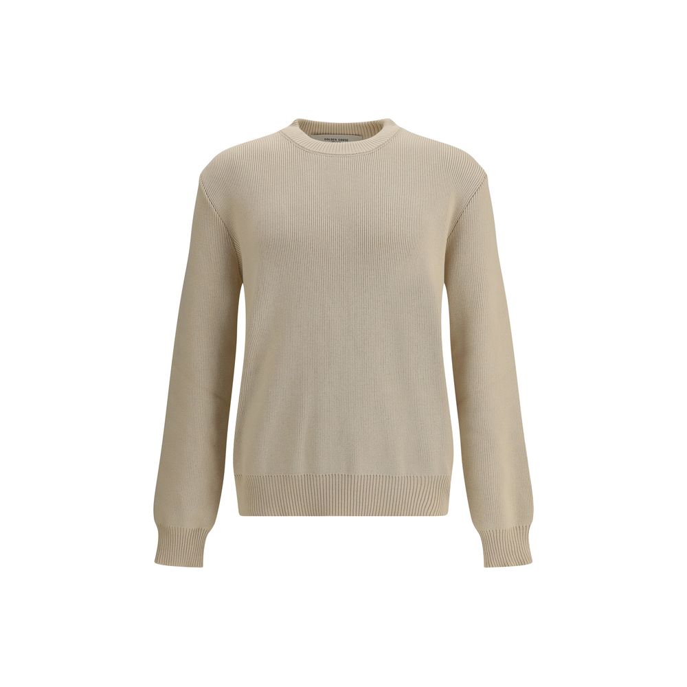 Beige Cotton Sweatshirt