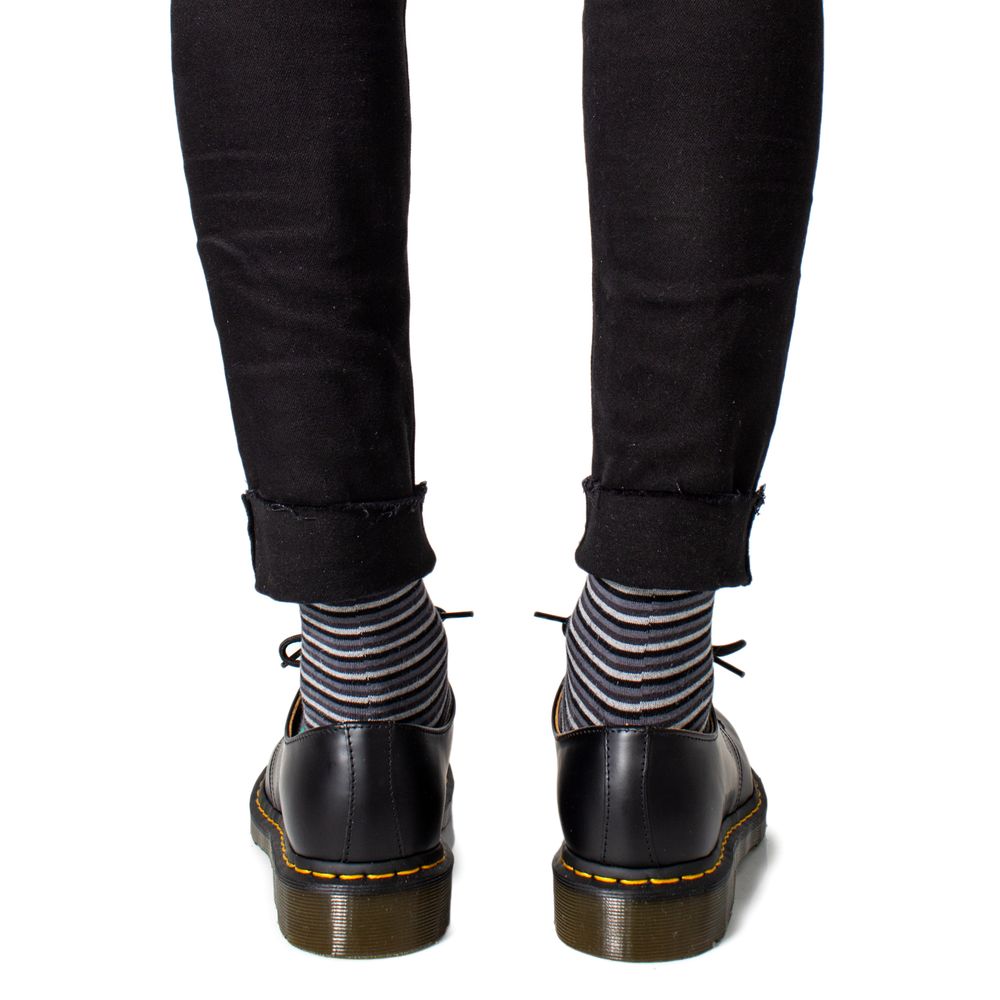 Black Leather Oxfords And Derbies