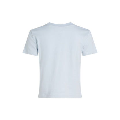 Blue Recycled Cotton T-Shirt