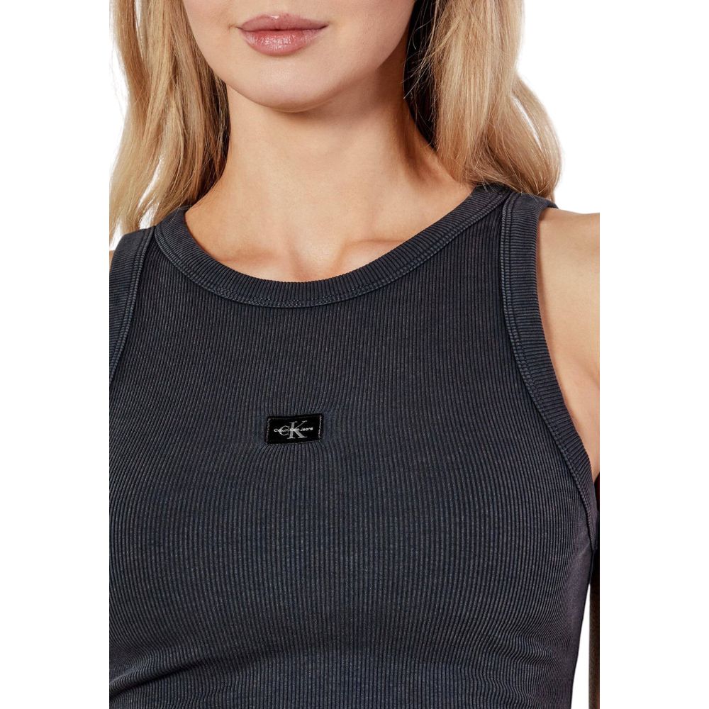 Gray Recycled Cotton Tank Tops