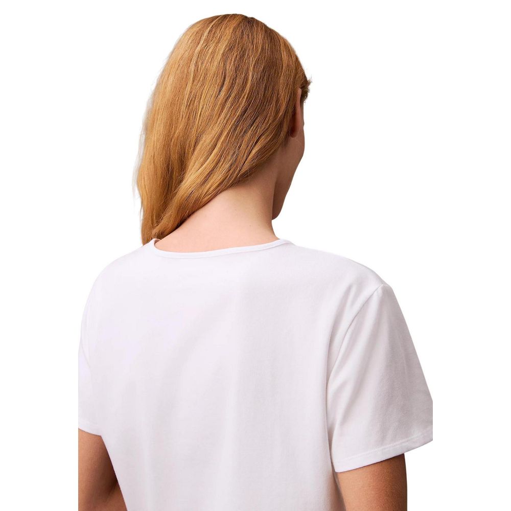 White Recycled Cotton T-Shirt