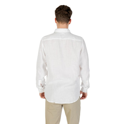 White Linen Dress Shirt