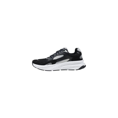 Bicolor Polyester Athletic Sneakers