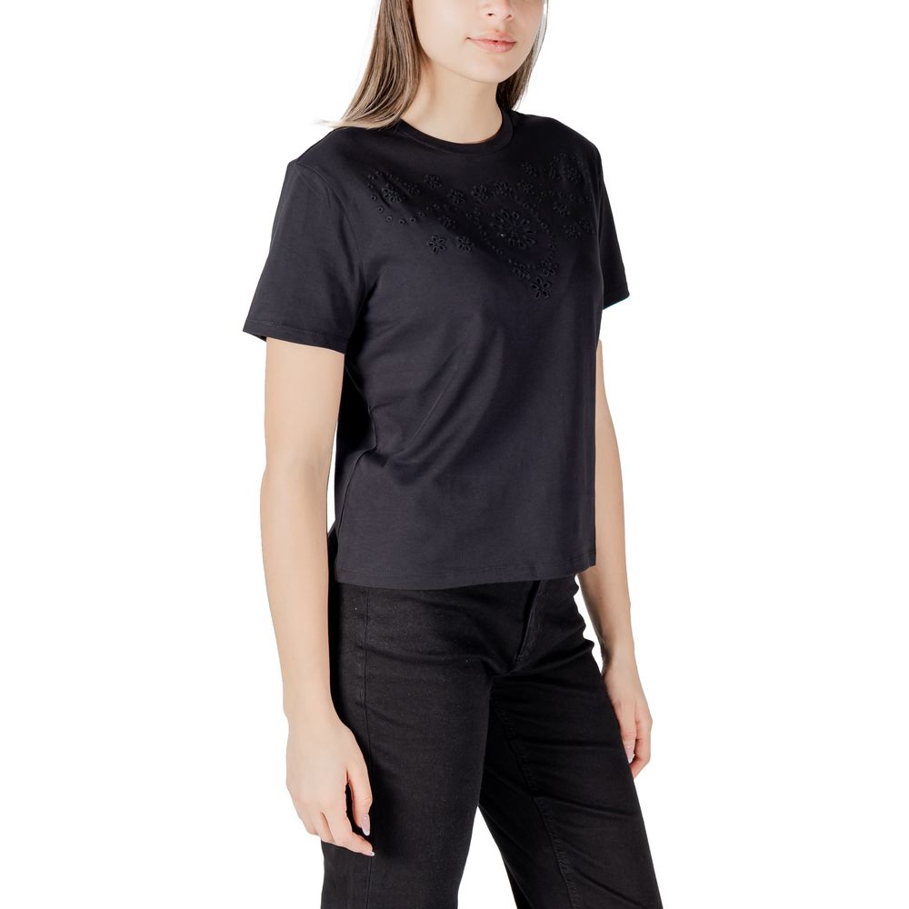 Black Cotton T-Shirt