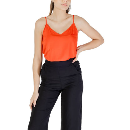Red Viscose Tank Tops