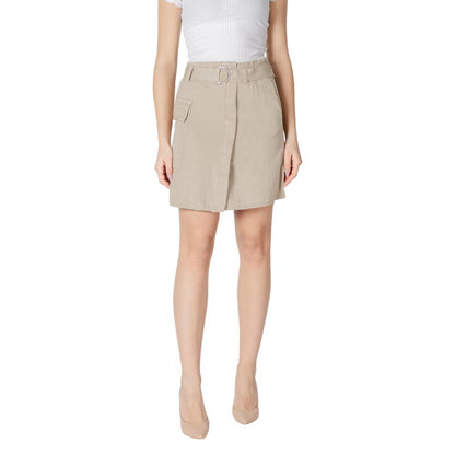 Beige Cotton Mini