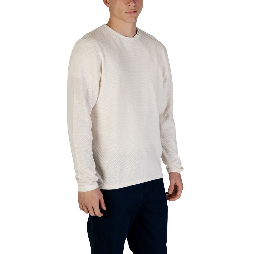 White Cotton Sweatshirt