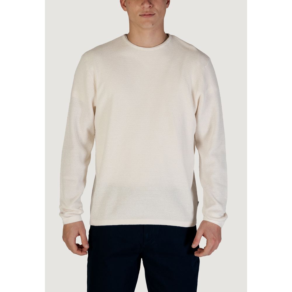 White Cotton Sweatshirt