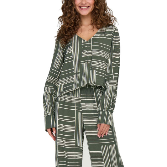 Green Viscose Blouse