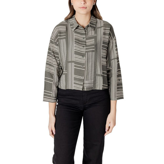 Green Viscose Blouse