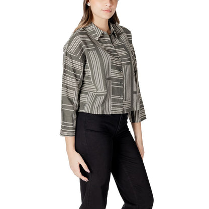 Green Viscose Blouse