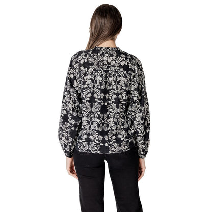 Black Viscose Blouse