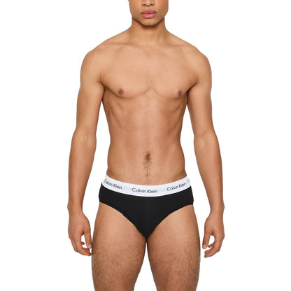 Black And White Cotton Briefs