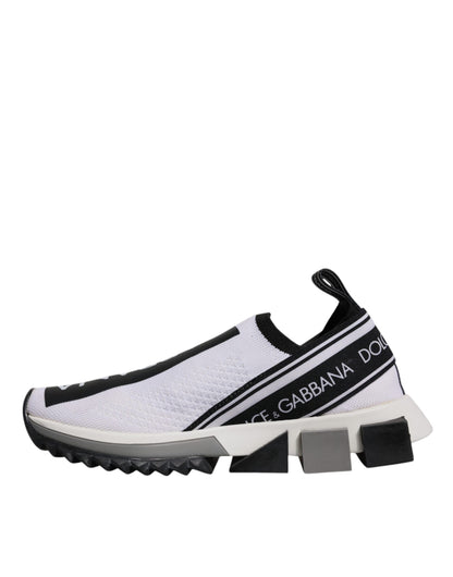 Black White Slip On Sorrento Sneakers Shoes