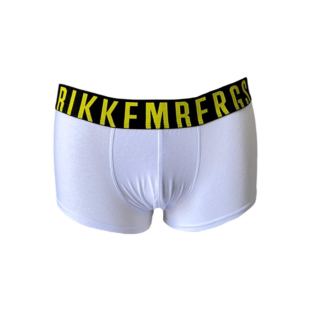 White Cotton Men's Boxer