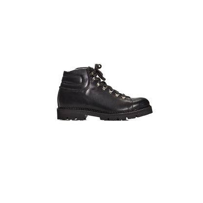 Black Calfskin Men Boot