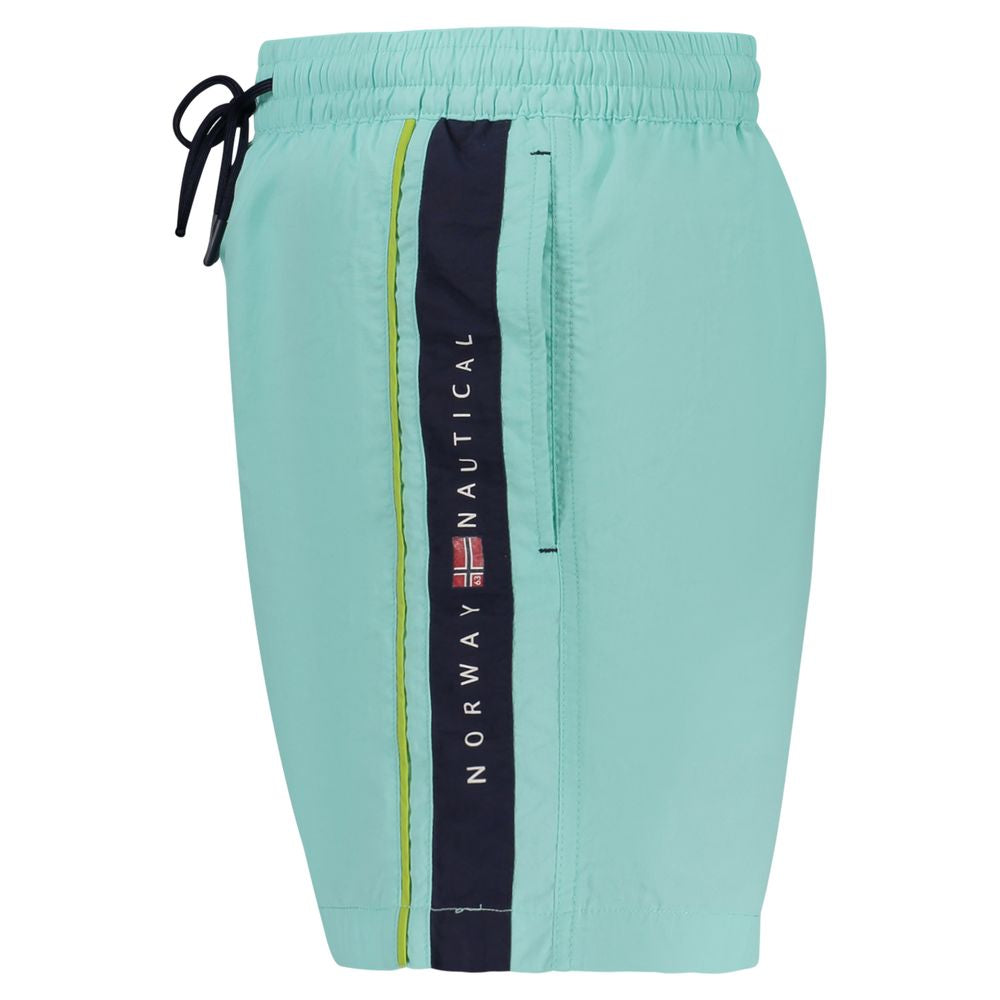 Azzurro Poliammide Men's Swim Trunk