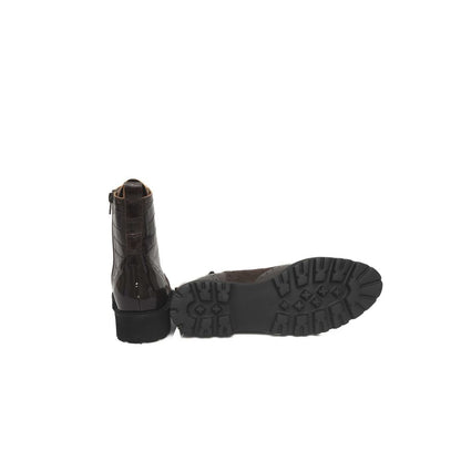 Brown Cowhide Women's Boot