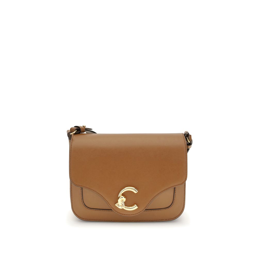 Brown Leather Shoulder Bag