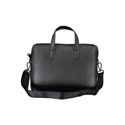 Nero Polyester Men's Briefcase
