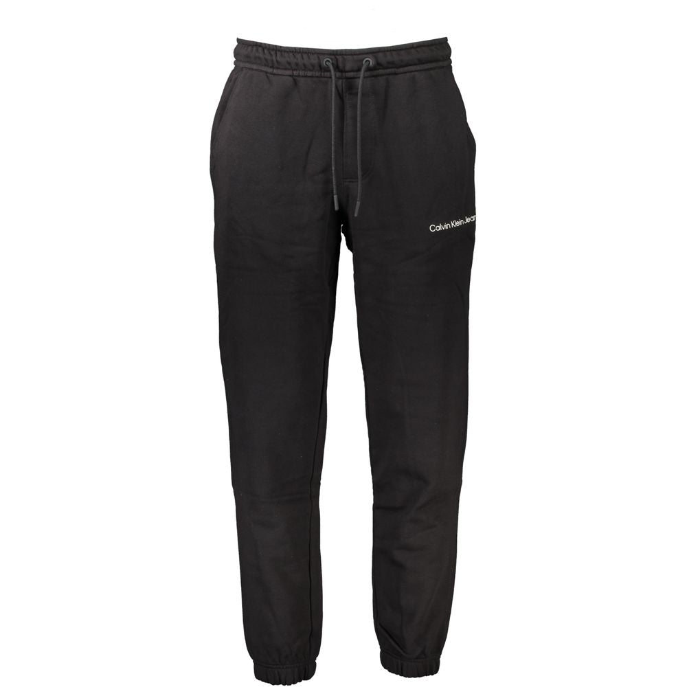 Black Cotton Men's Sweatpant