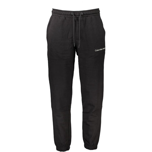 Black Cotton Men's Sweatpant
