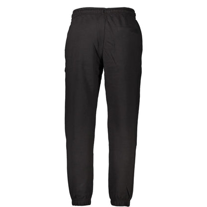 Black Cotton Men's Sweatpant