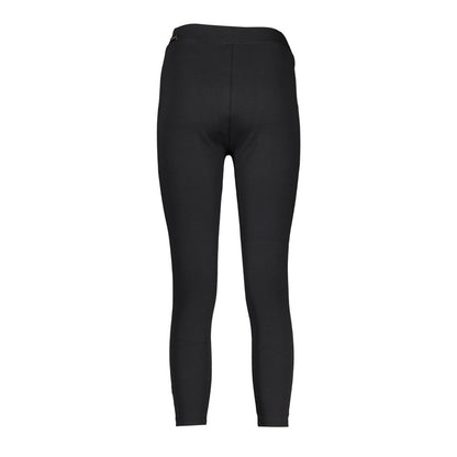 Black Polyester Women's Legging